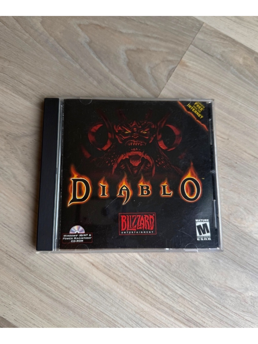 Vintage 1998 Diablo I Blizzard PC CD-ROM UNTESTED